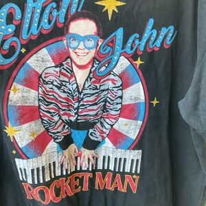 Elton John Graphic Tee